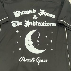 Durand Jones & The Indications Bowling Button Down Shirt Size Large 2022 Tour